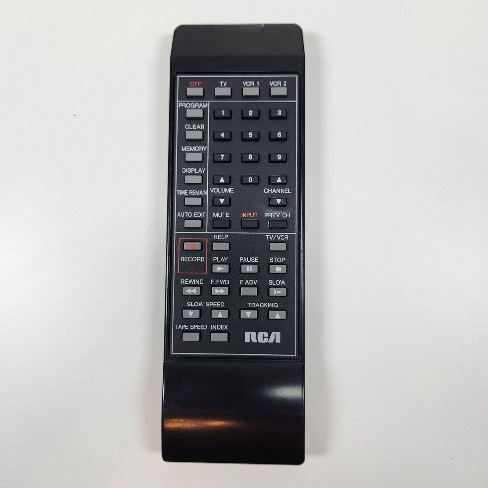 RCA TV VCR Remote 939T Japan Replacement‎ Vintage